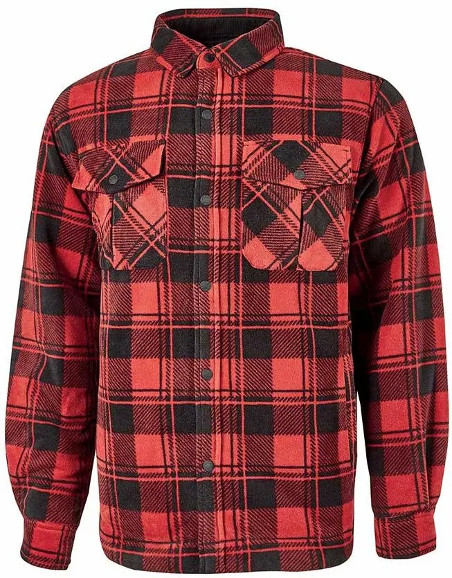 Produktfoto 1 von UPower WILLOW Herren Fleece-Jacke, 100 % Polyester Rot Taste, Größe L