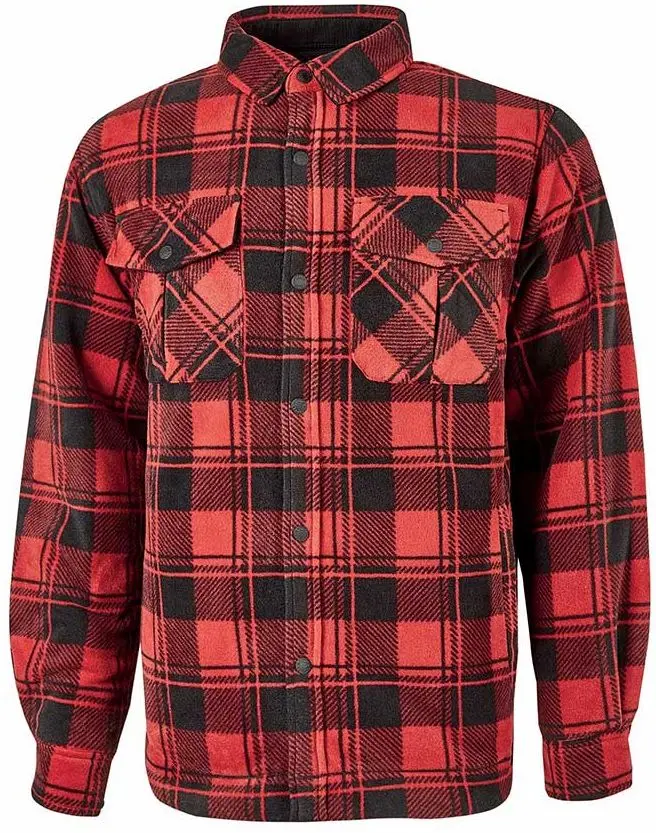 Produktfoto 1 von UPower WILLOW Herren Fleece-Jacke, 100 % Polyester Rot Taste, Größe M