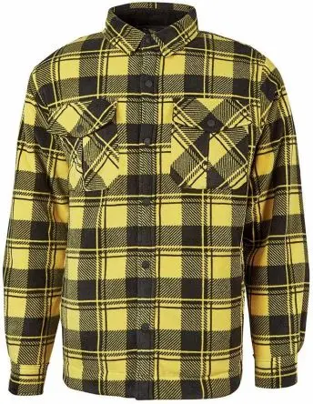 UPower WILLOW Herren Fleece-Jacke, 100 % Polyester Gelb Taste, Größe 2XL