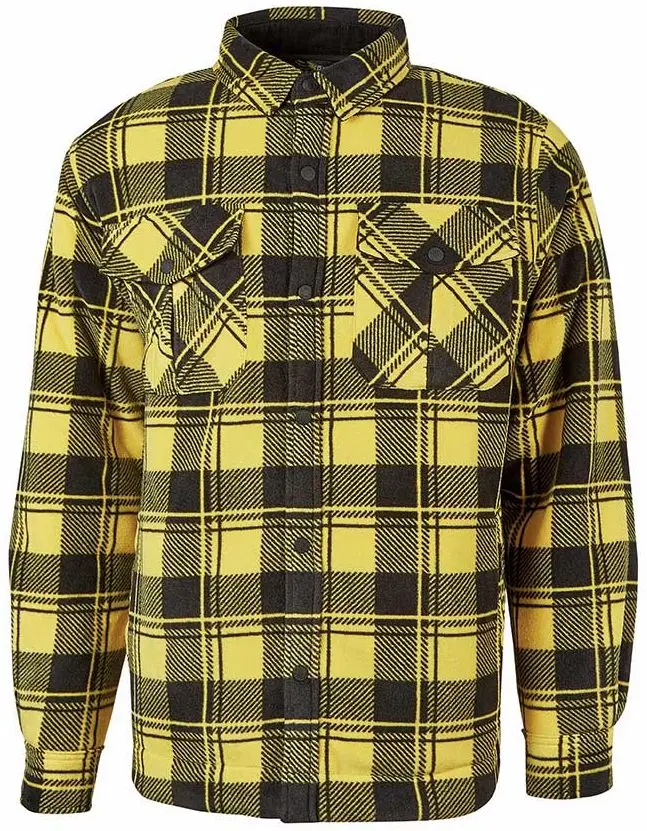 Produktfoto 1 von UPower WILLOW Herren Fleece-Jacke, 100 % Polyester Gelb Taste, Größe 4XL
