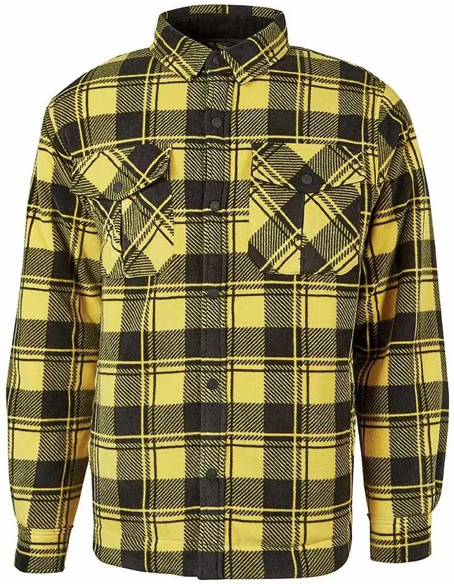 Produktfoto 1 von UPower WILLOW Herren Fleece-Jacke, 100 % Polyester Gelb Taste, Größe L