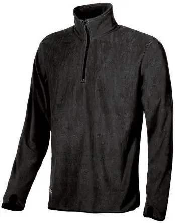 Produktfoto 1 von UPower ARTIC Herren Sweatshirt, 100 % Polyester Grau Halb-Reißverschluss, Größe XL
