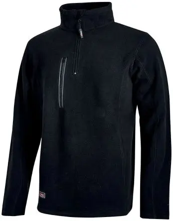 Produktfoto 1 von UPower BERING Herren Sweatshirt, 100 % Polyester Blau Reißverschluss, Größe M