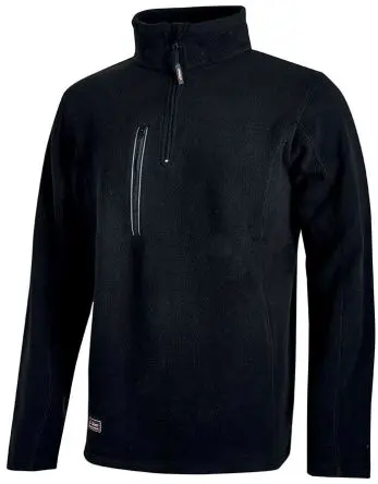 Produktfoto 1 von UPower BERING Herren Sweatshirt, 100 % Polyester Blau Reißverschluss, Größe XL