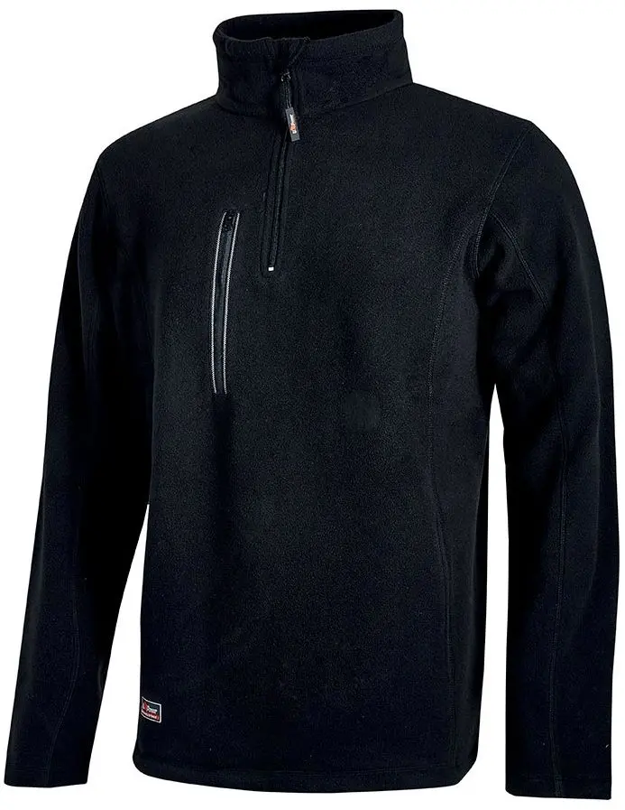 Produktfoto 1 von UPower BERING Herren Sweatshirt, 100 % Polyester Blau Reißverschluss, Größe 3XL