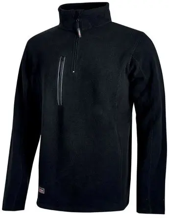 Produktfoto 1 von UPower BERING Herren Sweatshirt, 100 % Polyester Blau Reißverschluss, Größe L