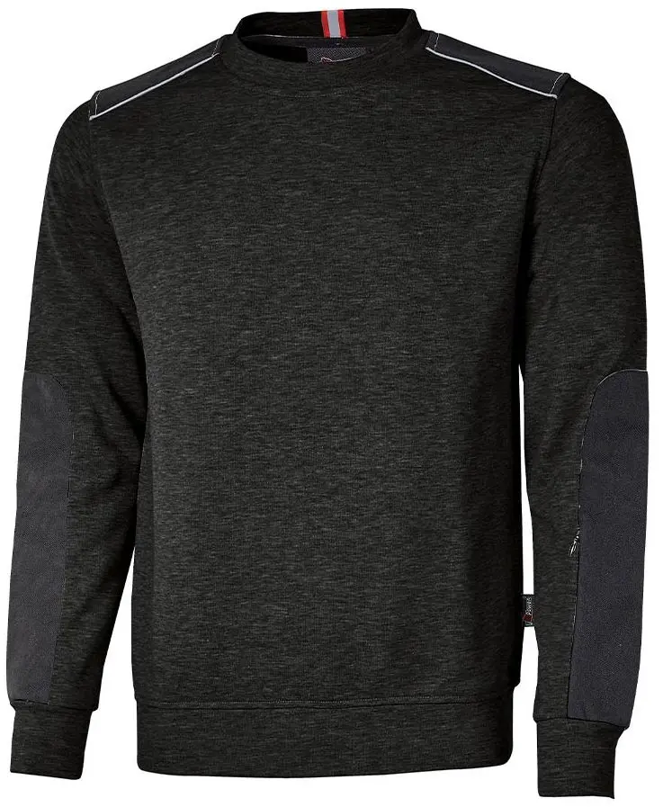Produktfoto 1 von UPower RYKE Unisex Fleece-Jacke, 70 % Baumwolle, 30 % Polyester Schwarz, Größe S
