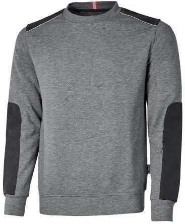 Produktfoto 1 von UPower RYKE Unisex Fleece-Jacke, 30 % Polyester, 70 % Baumwolle Meteoritengrau, Größe S