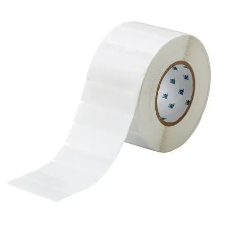 Produktfoto 1 von Brady Etikette auf Rolle B. 19.05 mm für BBP81 10000 Pro Rolle auf Weiß Weiß Vinyl