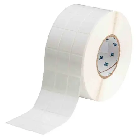 Produktfoto 1 von Brady Etikette auf Rolle B. 25.4 mm für BBP81 5000 Pro Rolle auf Weiß Weiß Vinylstoff