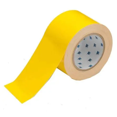 Produktfoto 1 von Brady Bodenmakierung Gelb, Stärke 0.2 mm, 76.2mm x 30.48 m