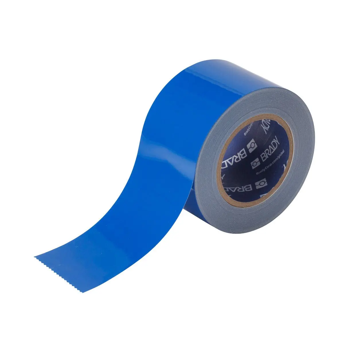 Produktfoto 1 von Brady Gummi Bodenmakierung Blau Typ Bodenmakierung, Stärke 0.2 mm, 76.2 mm x 30.48 m