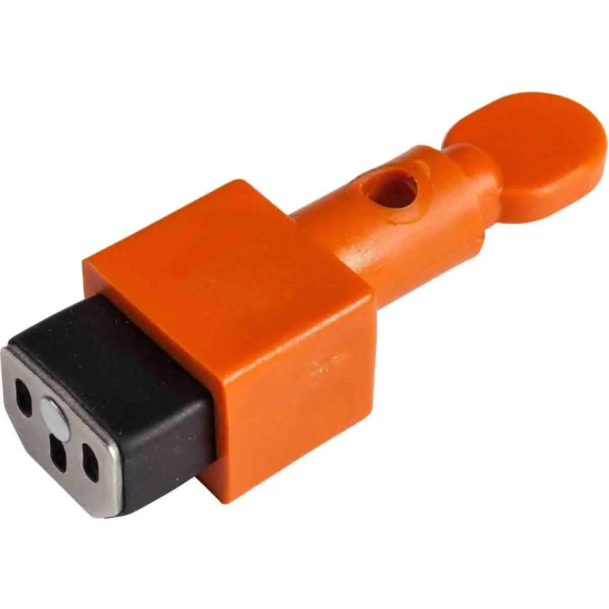 Produktfoto 1 von Brady Nylon Aussperrung Typ Verriegelung für elektrische Stecker, 1-fach Verriegelung 6.5 mm, Schwarz, Orange