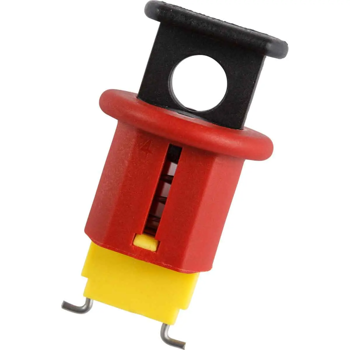 Produktfoto 1 von Brady Glasfaserverstärktes Nylon Aussperrung Typ Leitungsschutzschalter-Verriegelungen, 1-fach Verriegelung 7.14 mm