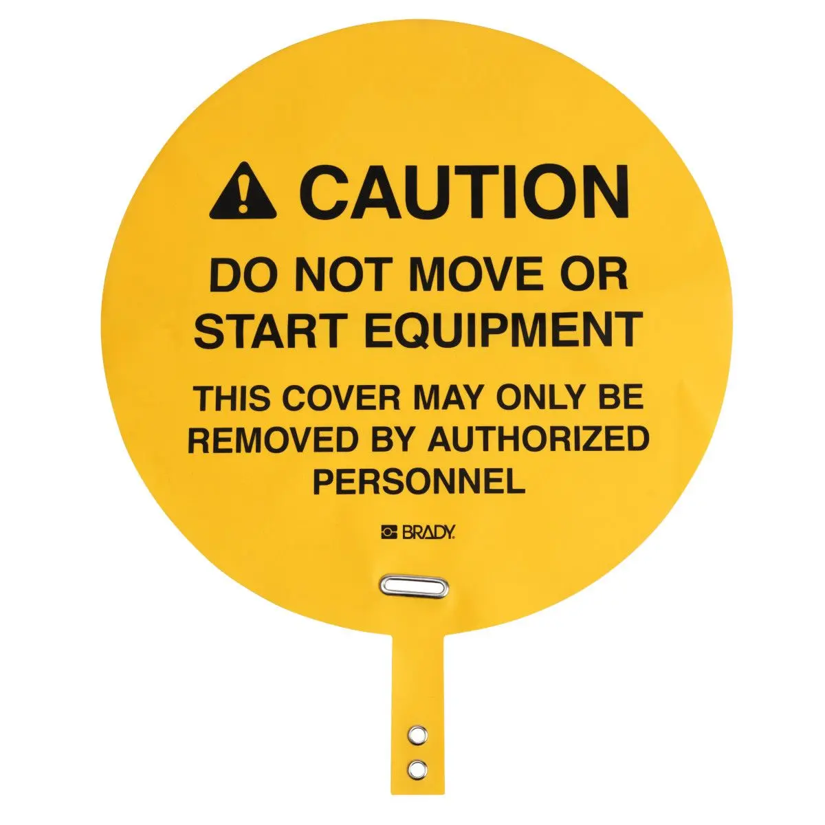 Produktfoto 1 von Brady Gefahren-Warnschild, Polyvinylchlorid-beschichtetes Gewebe Selbstklebend Englisch 'Vorsicht Gabelstapler' 'CAUTION
