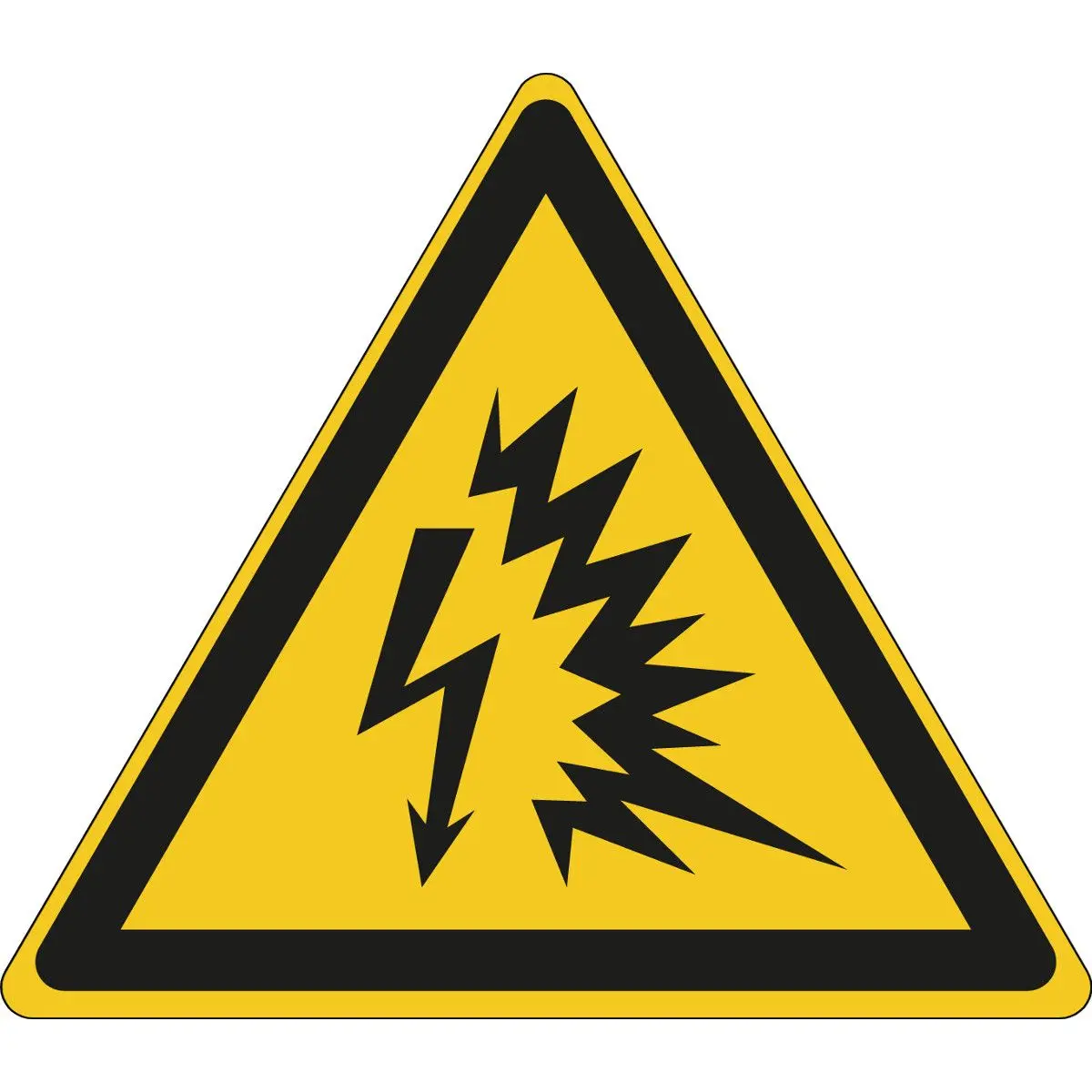 Produktfoto 1 von Brady Gefahren-Warnschild, Druckempfindlicher Klebstoff, Mit einer klaren Polyesterfolie überlaminiert, Polyesterfolie