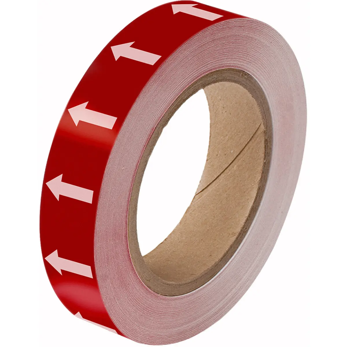Produktfoto 1 von Brady Polyester Hochsichtbares Band, Rot, Weiß, 25 mm x 33 m
