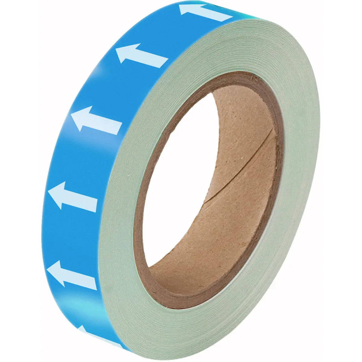 Produktfoto 1 von Brady Polyester Hochsichtbares Band, Weiß, Blau, 25 mm x 33 m