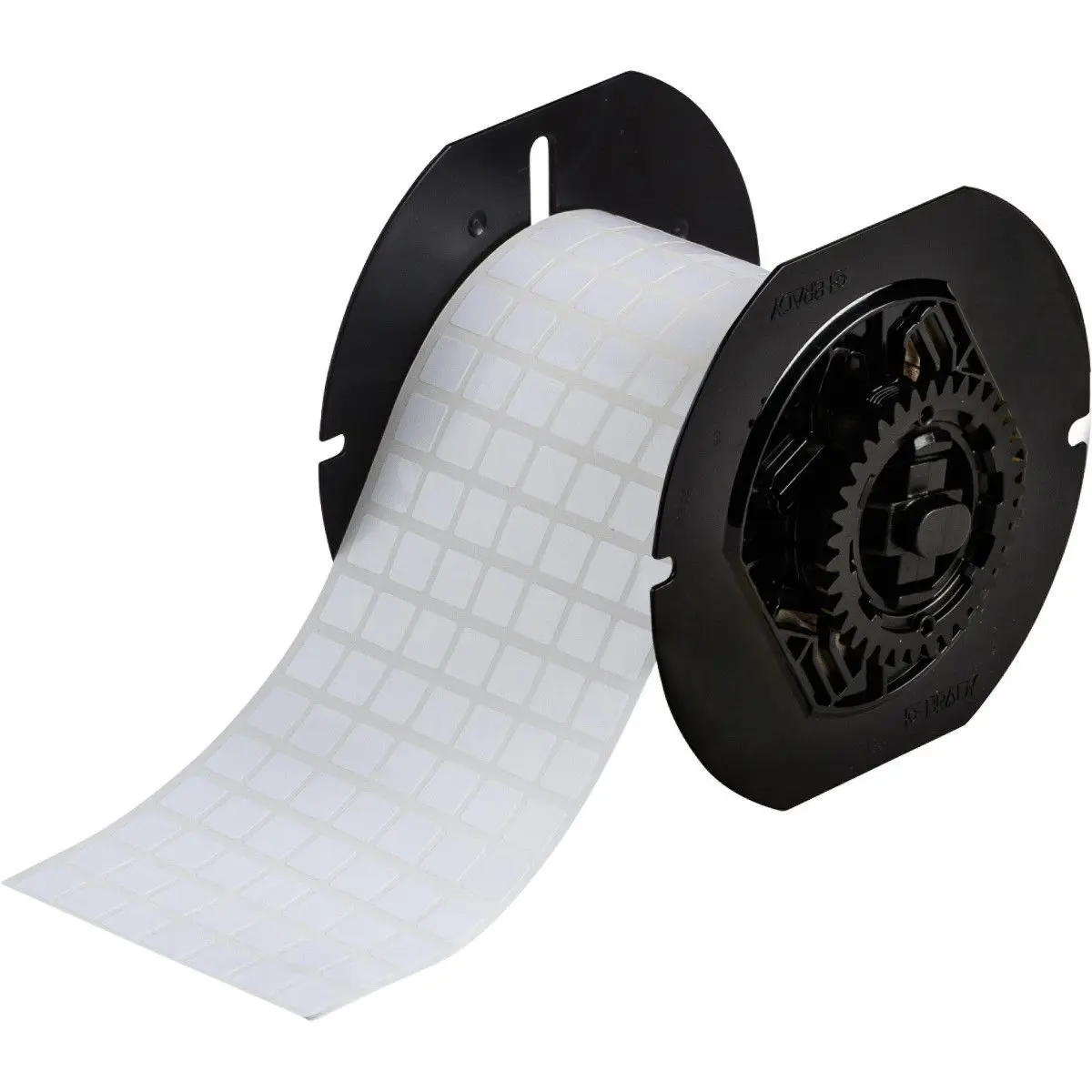 Produktfoto 1 von Brady Etikette auf Rolle B. 12.7 mm für BBP33 2500 Per Roll auf Weiß Weiß Polyester