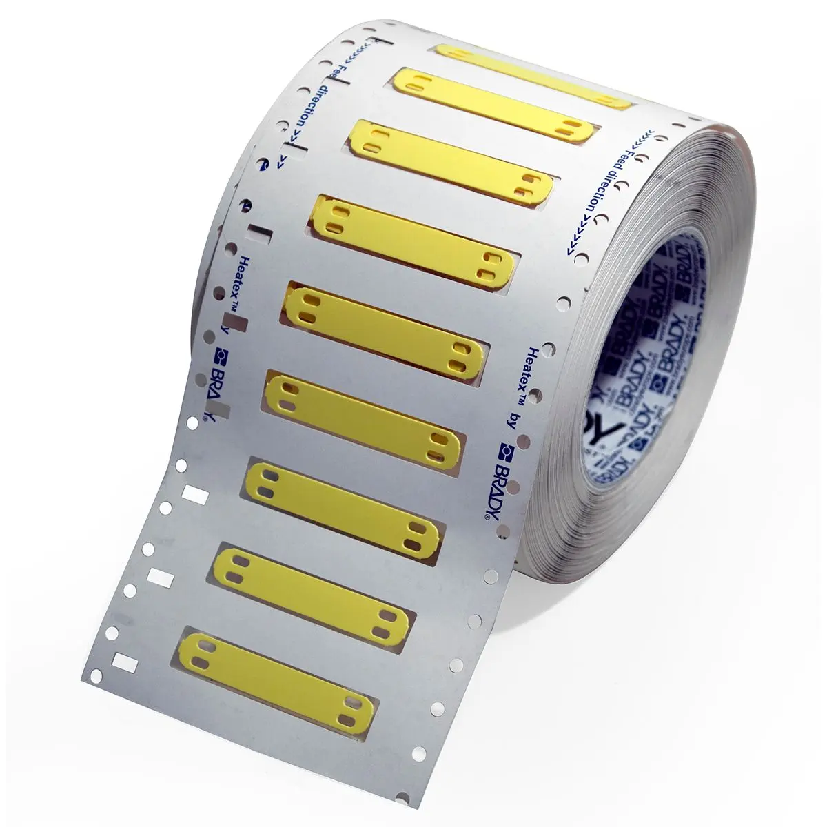 Produktfoto 1 von Brady Heatex Kabeletiketten Kabelbinder, Beschriftung: 0 = Druckvorgang beendet, 1 = Starkes Ausbleichen, 2 = Mäßiges