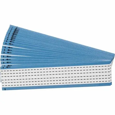 Produktfoto 1 von Brady 112 Kabeletiketten, Weiß, Schwarz, 38.1 mm x 6.35mm
