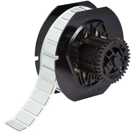 Produktfoto 1 von Brady Etikette auf Rolle B. 26.92 mm für BBP30 500 Pro Rolle auf Silber Polyester