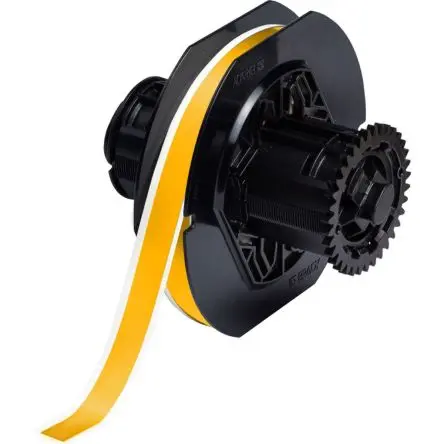 Produktfoto 1 von Brady B-7569 Vinyl-Etiketten für BBP30, BBP31, BBP33, BBP35, BBP37, i3300, S3000, S3100, i5300, S3700 auf Gelb