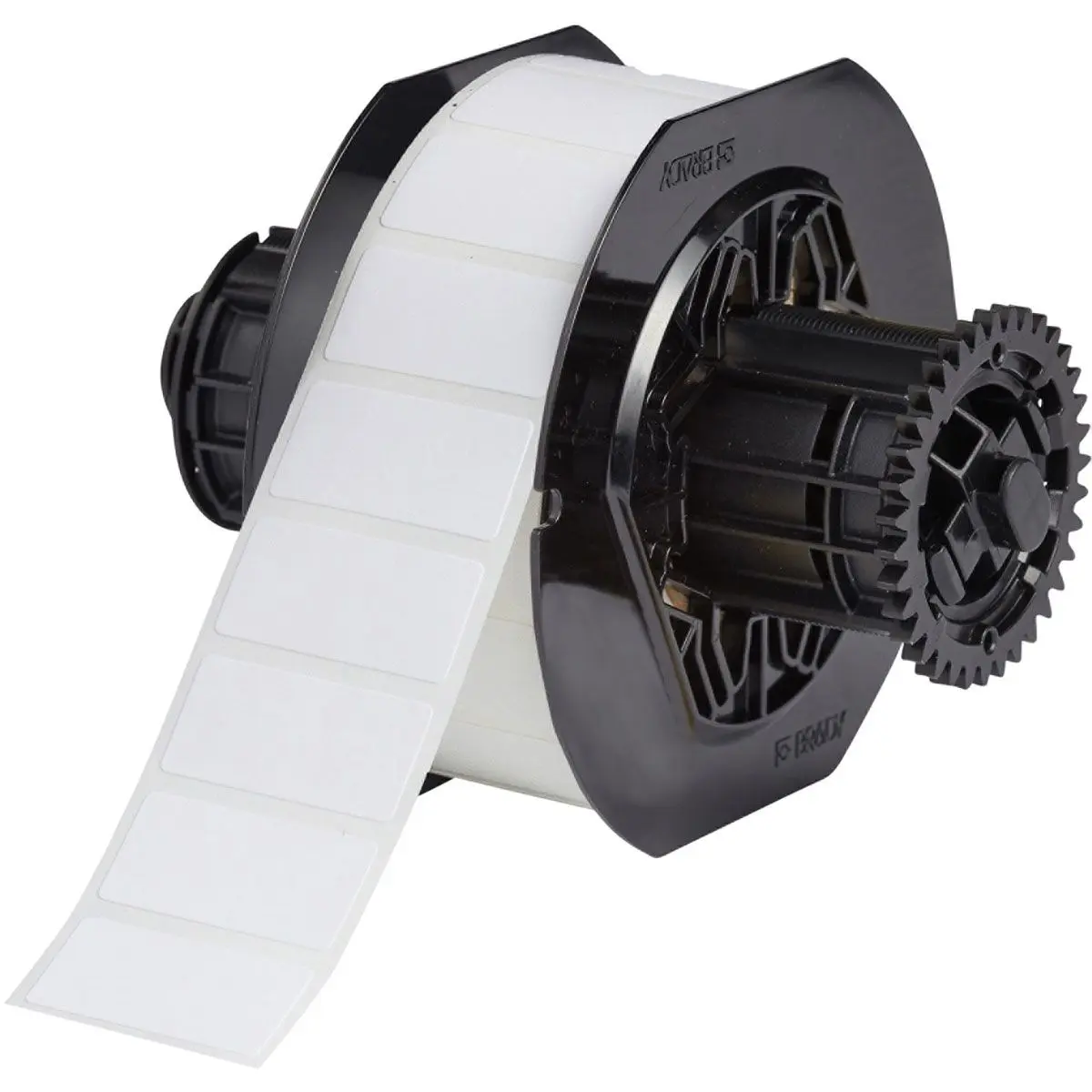 Produktfoto 1 von Brady Etikette auf Rolle B. 38.1 mm 1500 Per Roll auf Weiß Weiß Beschichtet Polyester
