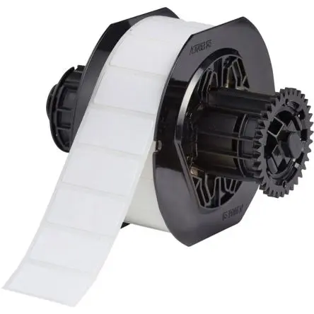 Produktfoto 1 von Brady Etikette auf Rolle B. 38.1 mm 1500 Pro Rolle auf Weiß Weiß Beschichtet Polyester