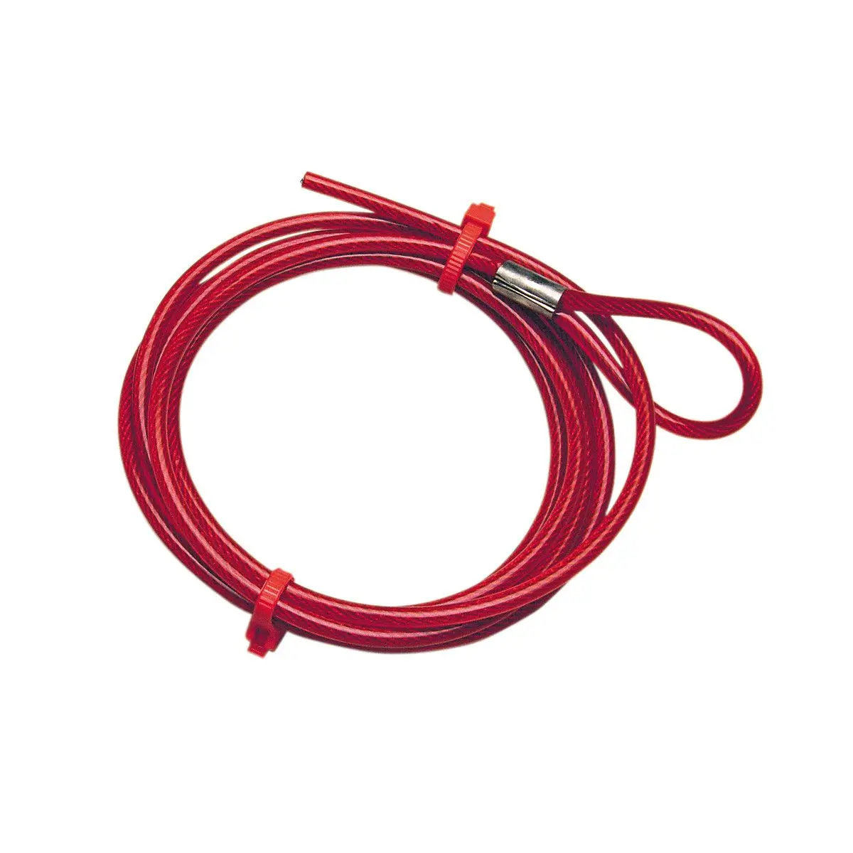Produktfoto 1 von Brady Kunststoff Aussperrung Typ Absperr-Kabel, 6-fach Verriegelung, Rot