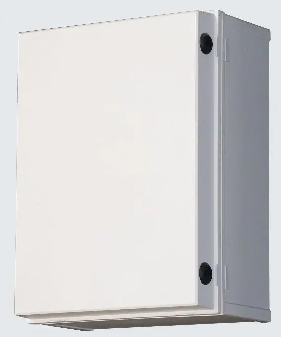 Produktfoto 1 von RS PRO Polycarbonat Wandanschlusskasten Grau IP66, HxBxT 500 mm, 200 mm x 400 mm