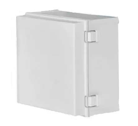RS PRO TJ Polycarbonat Wandanschlusskasten Grau IP66, HxBxT 500 mm, 200 mm x 400 mm