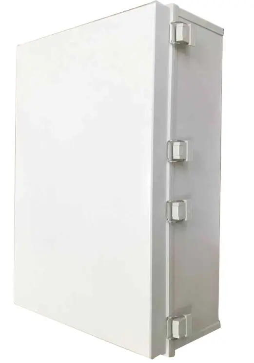 Produktfoto 1 von RS PRO TJ Polycarbonat Wandanschlusskasten Grau IP66, HxBxT 600 mm, 220 mm x 400 mm