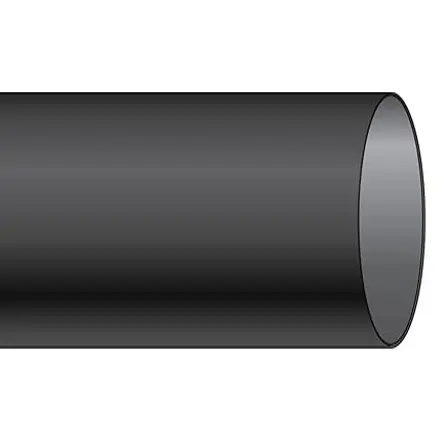 Alpha Wire FIT Shrink Tubing Wärmeschrumpfschlauch, Polyolefin Schwarz, Ø 0.375 in Schrumpfrate 2:1, Länge 4ft