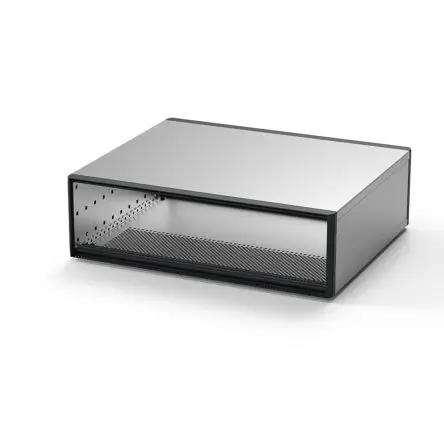 Produktfoto 1 von nVent SCHROFF RatiopacPRO PC-Gehäuse 3 U Belüftet, B: 448.9 mm x T: 315.5 mm x H: 132.6 mm