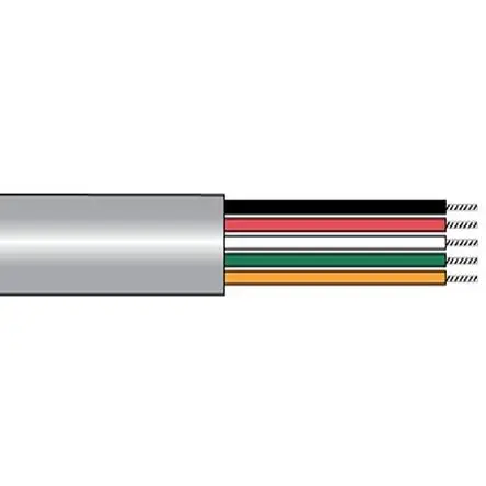 Produktfoto 1 von Alpha Wire Alpha Essentials Communication & Control Twisted-Pair-Kabel 0.456 to 2 mm² 1000 ft Polyvinylchlorid isoliert
