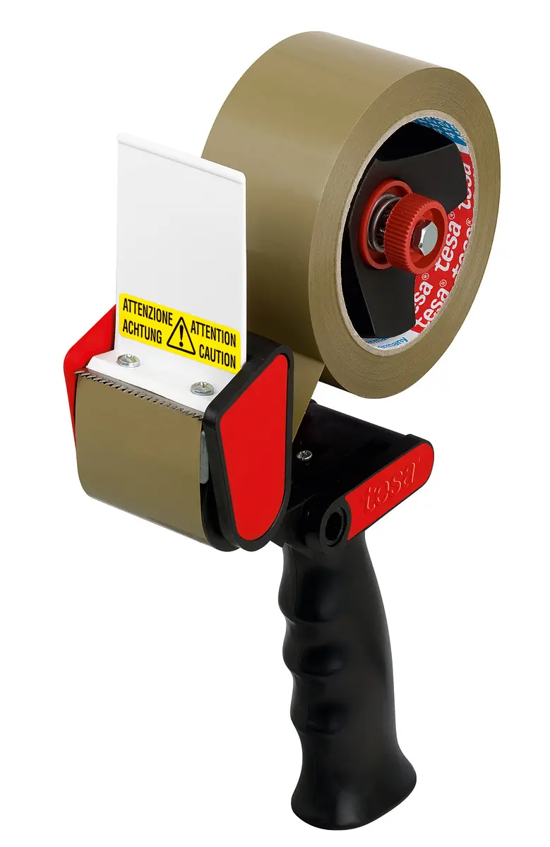 Produktfoto 1 von Tesa Klebebandabroller & Klebeband, für 55 mm Bandbreite zur Verwendung mit Karton-Dichtband