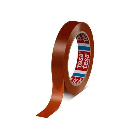 Produktfoto 1 von Tesa 64286 Paketband, Mono-orientiertes Polypropylen, Braun, Stärke 0.073 mm, 19mm x 66 m