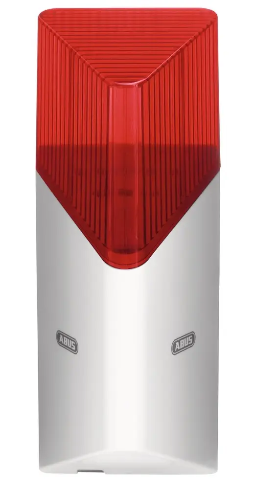 ABUS Security-Center Sirene Rot 100 dB Batterie 5 V