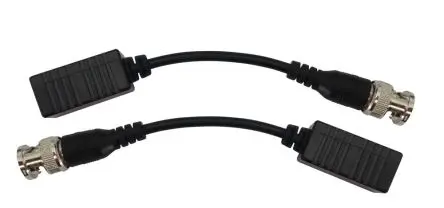 Produktfoto 1 von ABUS Security-Center 2 Pin Connection, BNC 2-adriges Kupferkabel Koaxialkabel, Abgeschlossen, 75 Ω, 30 mm