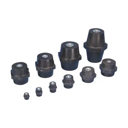 nVent ERIFLEX Isolierbuchsen, Ø M8, Innen Ø 8 mm x 8 mm Außen-ø , L. 26 mm, D. 30 mm, S. 30 mm, Stahl