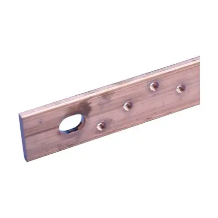 Produktfoto 1 von nVent ERIFLEX, 54903 Reihe Stromschiene, Kupfer, 17.5 mm Raster, ERIFLEX Reihe