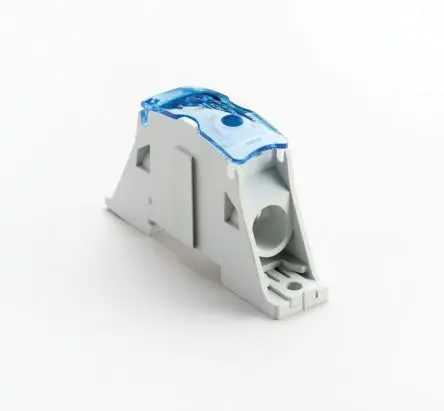 Produktfoto 1 von nVent ERIFLEX SB Aluminium Aluminium, Thermoplast Anschlussklemmenblock 180A Grau 1-polig Zugfederklemme 10AWG, 6 AWG