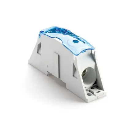 Produktfoto 1 von nVent ERIFLEX SB Aluminium Thermoplast, Aluminium Anschlussklemmenblock 230A Grau 1-polig Zugfederklemme 2AWG