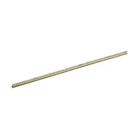 Produktfoto 1 von nVent ERIFLEX, 56863 Reihe Stromschiene, Messing, 6 mm Raster, ERIFLEX Reihe