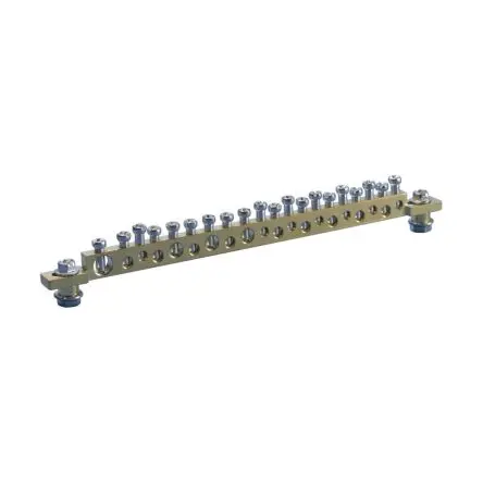 Produktfoto 1 von nVent ERIFLEX, 56866 Reihe Stromschiene 250A, Messing, ERIFLEX Reihe