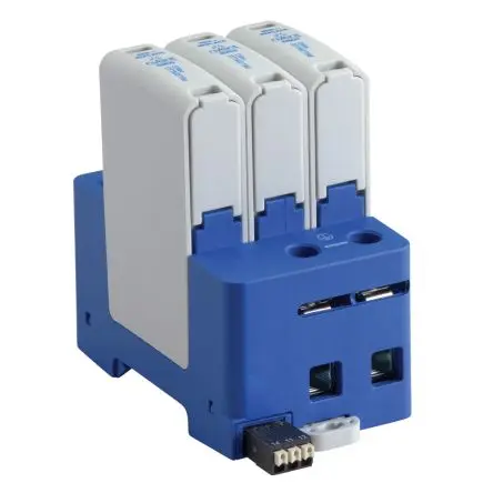 Produktfoto 1 von nVent ERICO, Überspannungsschutz, 1550 V ac 65 kA DIN-Hutschiene 220/380 to 240/415 V ac DT1M