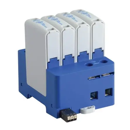 Produktfoto 1 von nVent ERICO, Überspannungsschutz, 1550 V ac 65 kA DIN-Hutschiene ERICO DT1M