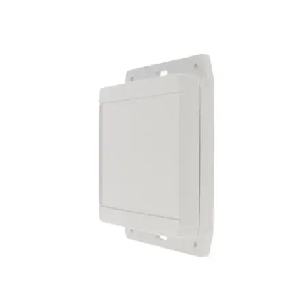 Produktfoto 1 von Hammond 1555F; Gehäuse; Polycarbonat; Grau Geflanscht IP68, IP66 Breite 140 mm Höhe 37 mm Länge 140 mm