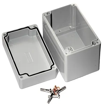 Produktfoto 1 von Hammond 1590Z Aluminium Gehäuse Grau Außenmaß 125 x 81 x 59mm IP68